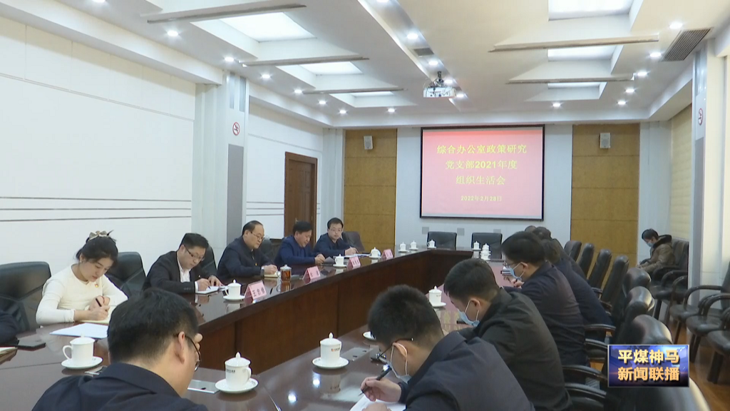 杜波等中國平煤神馬集團領(lǐng)導(dǎo)參加所在黨支部[00_02_15][20220302-175637].png